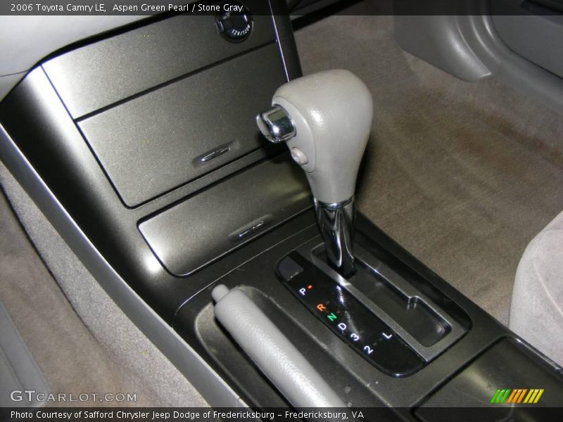 Aspen Green Pearl / Stone Gray 2006 Toyota Camry LE