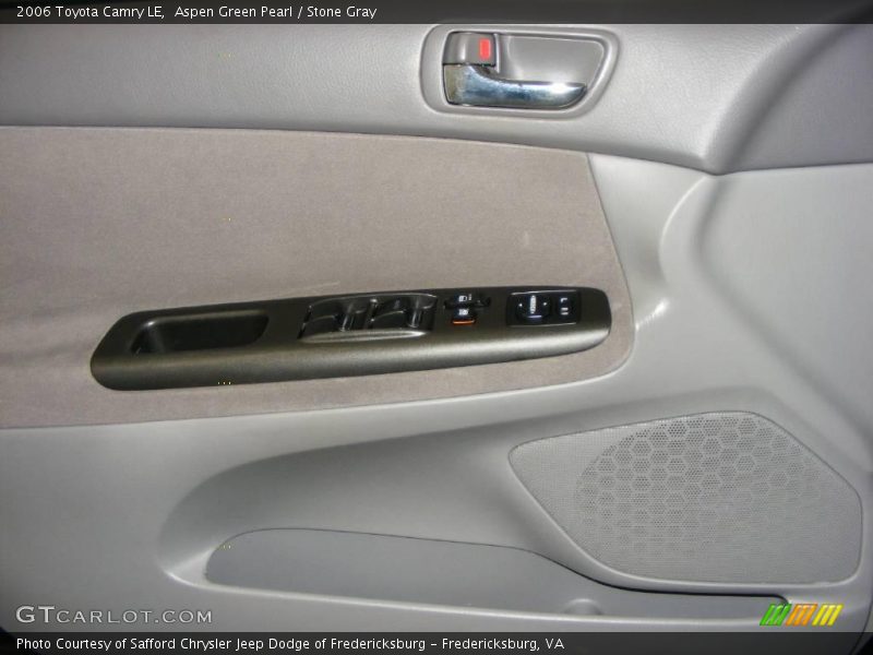 Aspen Green Pearl / Stone Gray 2006 Toyota Camry LE