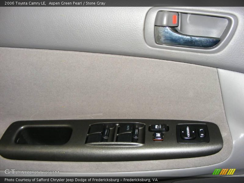 Aspen Green Pearl / Stone Gray 2006 Toyota Camry LE
