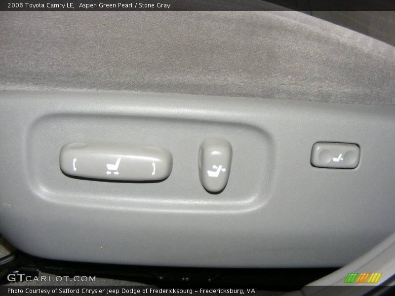 Aspen Green Pearl / Stone Gray 2006 Toyota Camry LE
