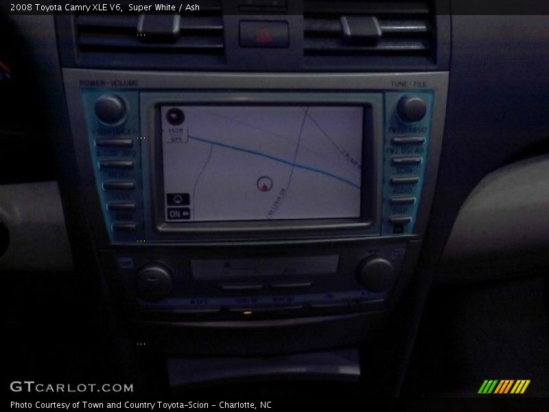 Super White / Ash 2008 Toyota Camry XLE V6