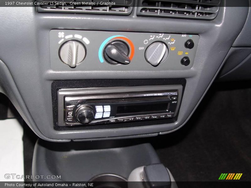 Green Metallic / Graphite 1997 Chevrolet Cavalier LS Sedan