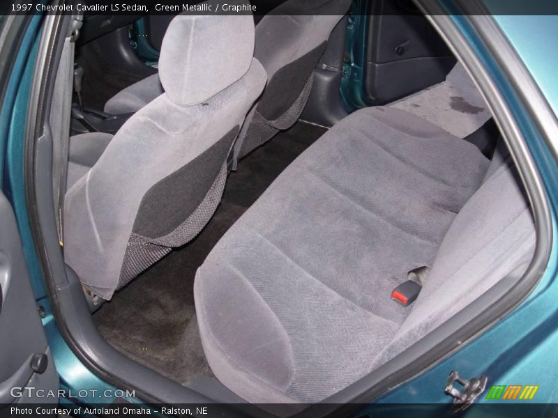 Green Metallic / Graphite 1997 Chevrolet Cavalier LS Sedan