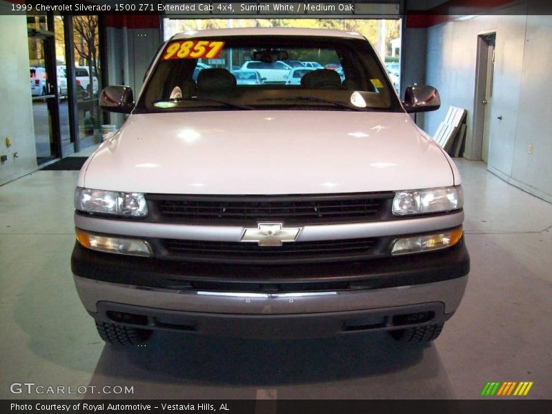 Summit White / Medium Oak 1999 Chevrolet Silverado 1500 Z71 Extended Cab 4x4