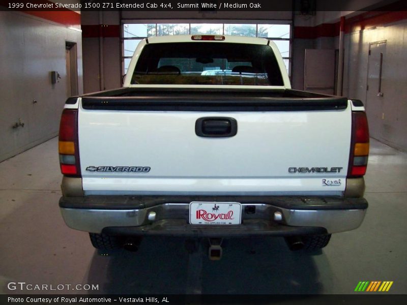 Summit White / Medium Oak 1999 Chevrolet Silverado 1500 Z71 Extended Cab 4x4