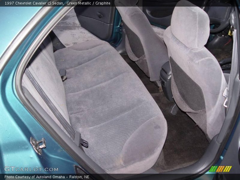 Green Metallic / Graphite 1997 Chevrolet Cavalier LS Sedan