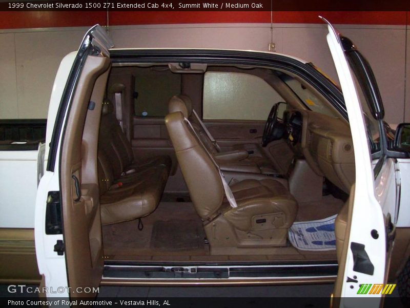 Summit White / Medium Oak 1999 Chevrolet Silverado 1500 Z71 Extended Cab 4x4