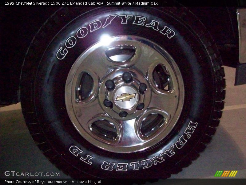 Summit White / Medium Oak 1999 Chevrolet Silverado 1500 Z71 Extended Cab 4x4