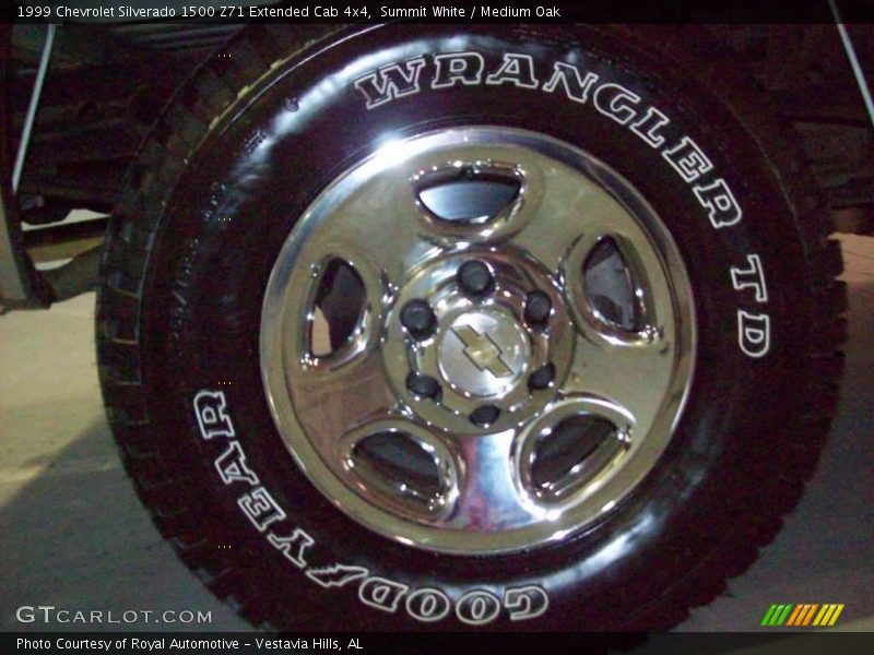 Summit White / Medium Oak 1999 Chevrolet Silverado 1500 Z71 Extended Cab 4x4