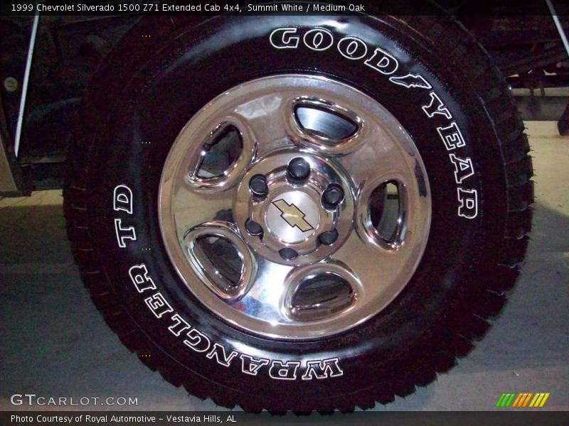 Summit White / Medium Oak 1999 Chevrolet Silverado 1500 Z71 Extended Cab 4x4