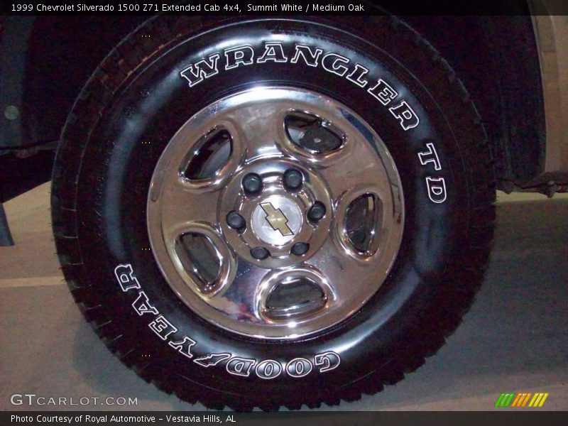 Summit White / Medium Oak 1999 Chevrolet Silverado 1500 Z71 Extended Cab 4x4