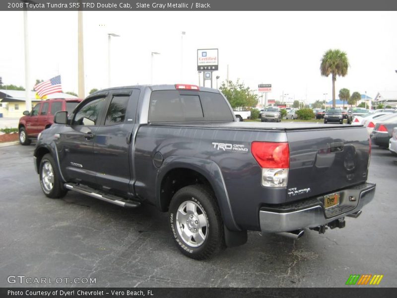 Slate Gray Metallic / Black 2008 Toyota Tundra SR5 TRD Double Cab