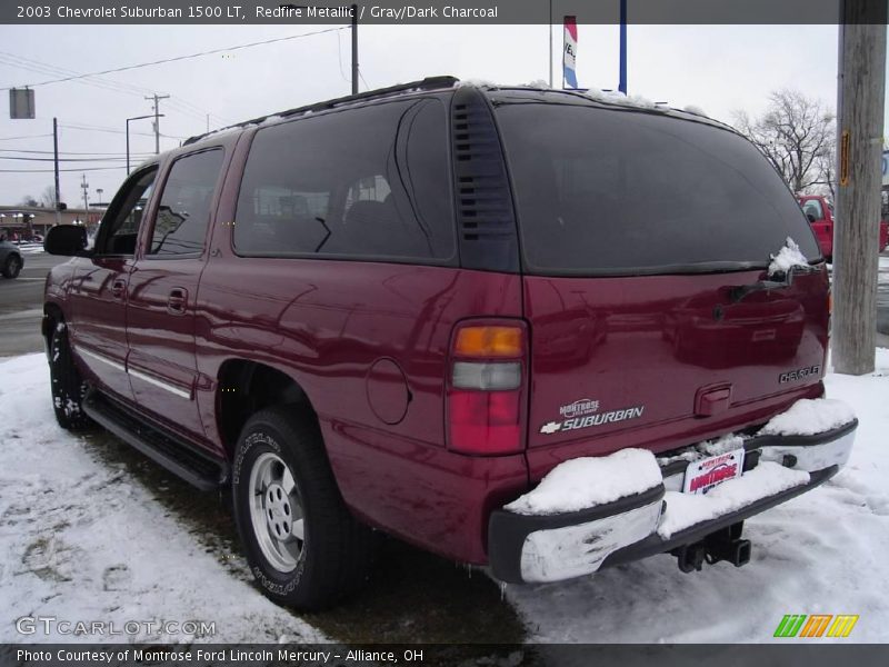 Redfire Metallic / Gray/Dark Charcoal 2003 Chevrolet Suburban 1500 LT