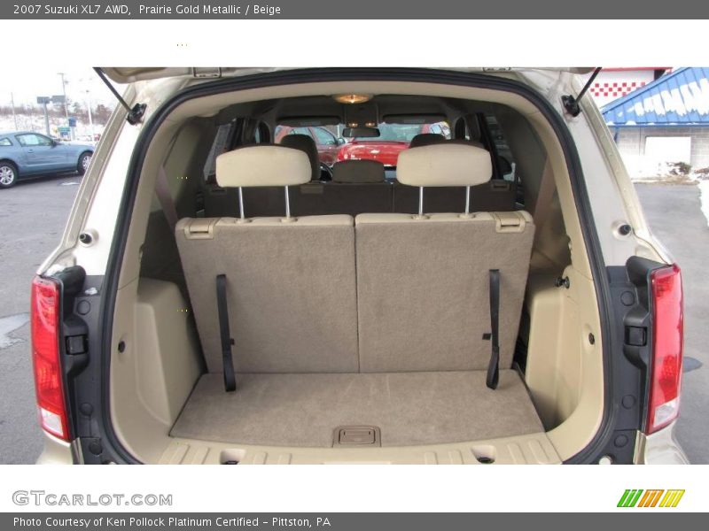 Prairie Gold Metallic / Beige 2007 Suzuki XL7 AWD