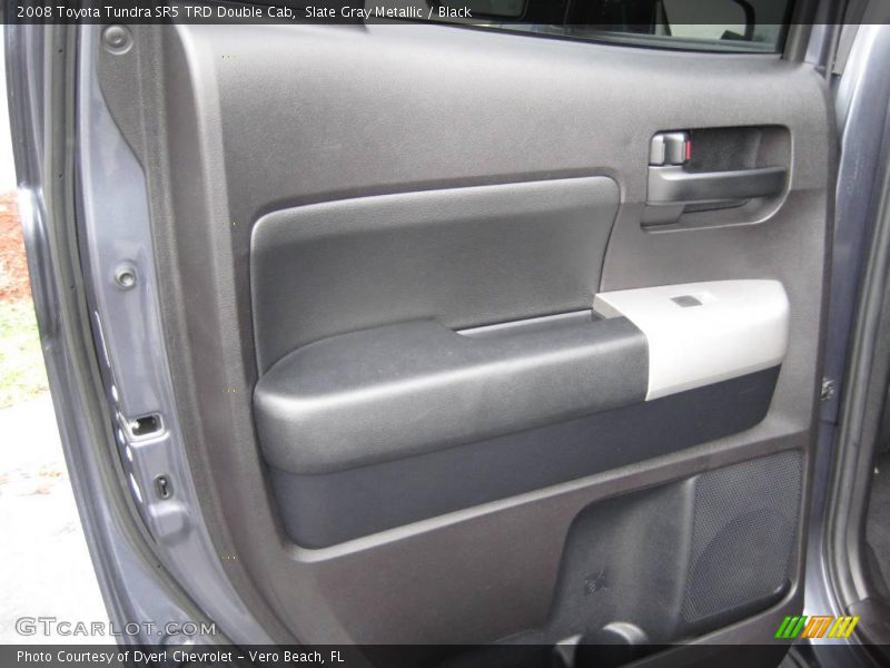 Slate Gray Metallic / Black 2008 Toyota Tundra SR5 TRD Double Cab