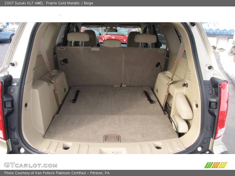 Prairie Gold Metallic / Beige 2007 Suzuki XL7 AWD