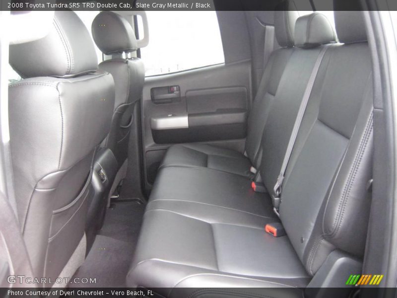 Slate Gray Metallic / Black 2008 Toyota Tundra SR5 TRD Double Cab