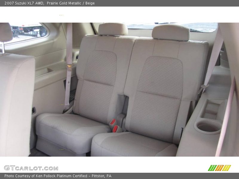 Prairie Gold Metallic / Beige 2007 Suzuki XL7 AWD