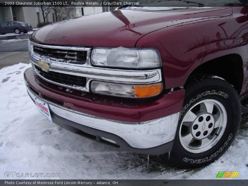 Redfire Metallic / Gray/Dark Charcoal 2003 Chevrolet Suburban 1500 LT