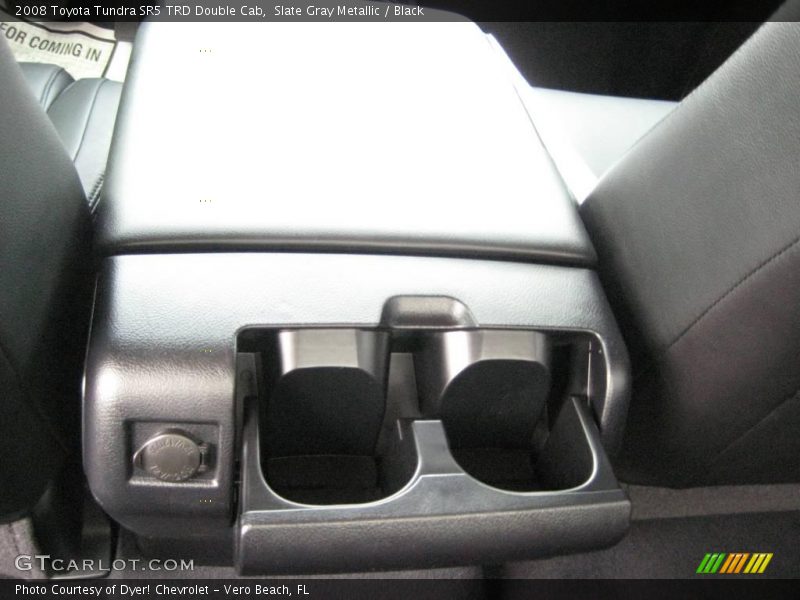 Slate Gray Metallic / Black 2008 Toyota Tundra SR5 TRD Double Cab