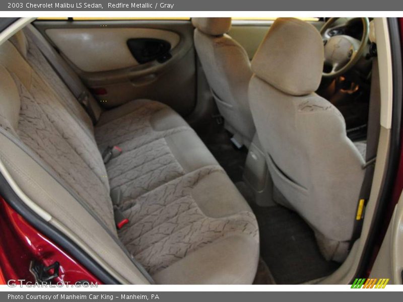 Redfire Metallic / Gray 2003 Chevrolet Malibu LS Sedan