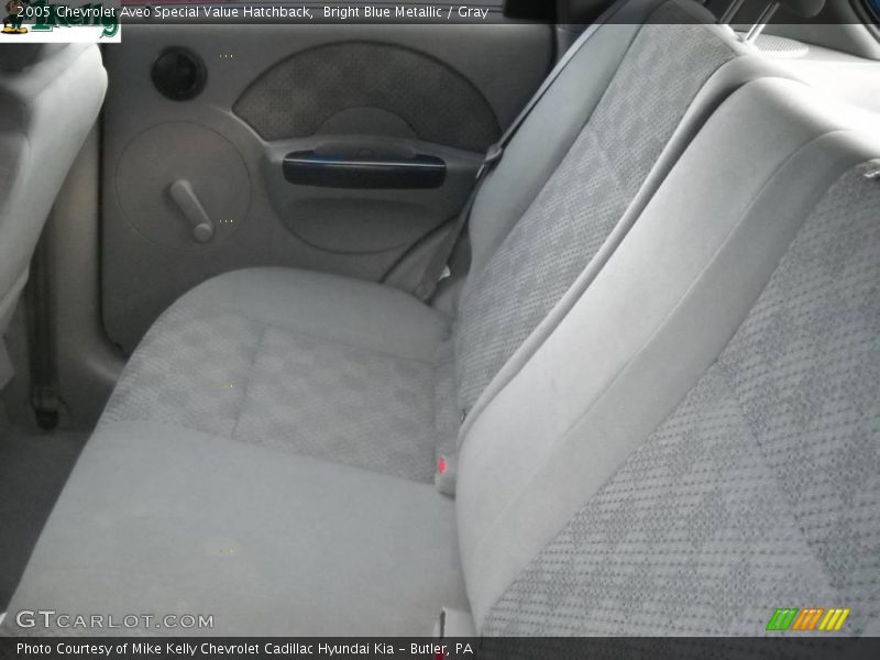 Bright Blue Metallic / Gray 2005 Chevrolet Aveo Special Value Hatchback