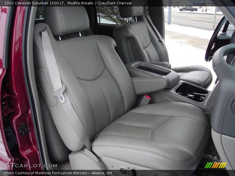 Redfire Metallic / Gray/Dark Charcoal 2003 Chevrolet Suburban 1500 LT