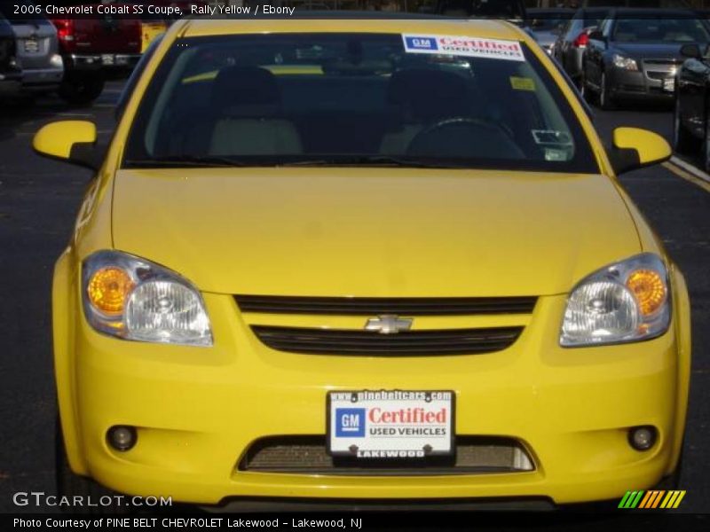 Rally Yellow / Ebony 2006 Chevrolet Cobalt SS Coupe