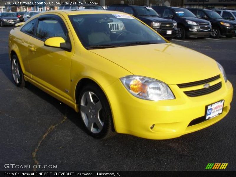 Rally Yellow / Ebony 2006 Chevrolet Cobalt SS Coupe