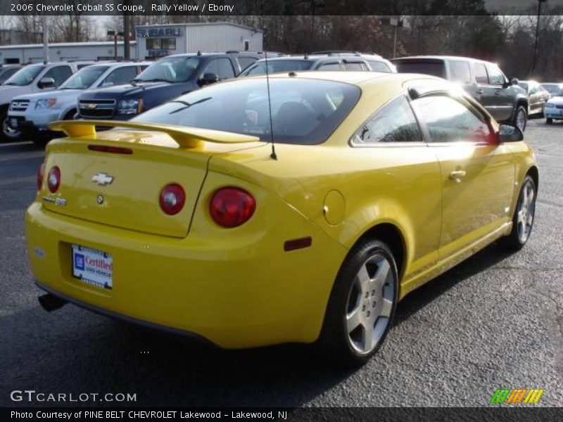 Rally Yellow / Ebony 2006 Chevrolet Cobalt SS Coupe