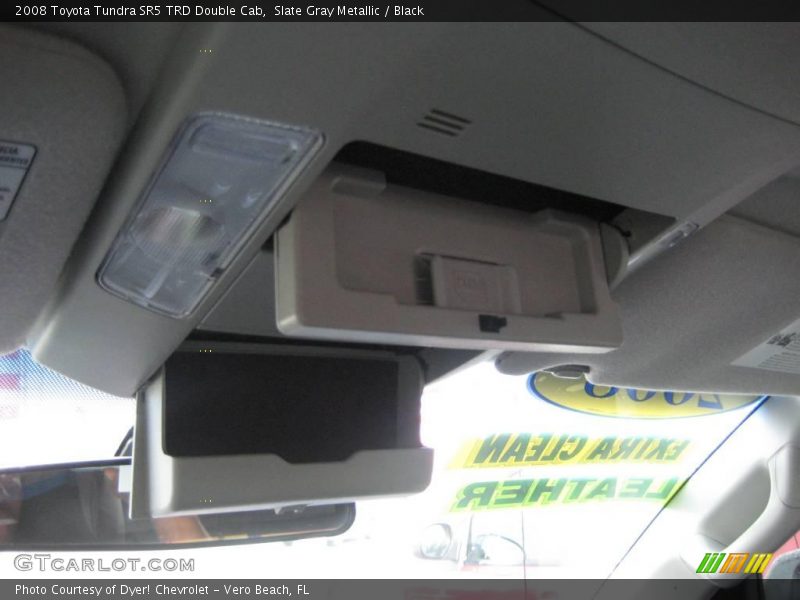 Slate Gray Metallic / Black 2008 Toyota Tundra SR5 TRD Double Cab