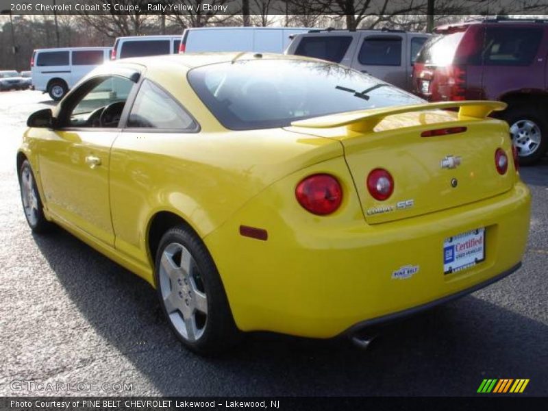 Rally Yellow / Ebony 2006 Chevrolet Cobalt SS Coupe