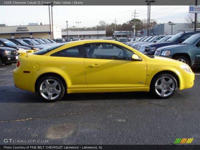 Rally Yellow / Ebony 2006 Chevrolet Cobalt SS Coupe