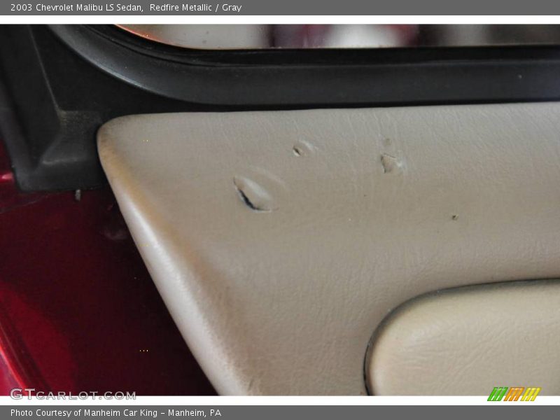 Redfire Metallic / Gray 2003 Chevrolet Malibu LS Sedan