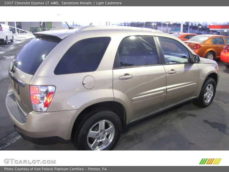 Sandstone Metallic / Light Cashmere 2007 Chevrolet Equinox LT AWD
