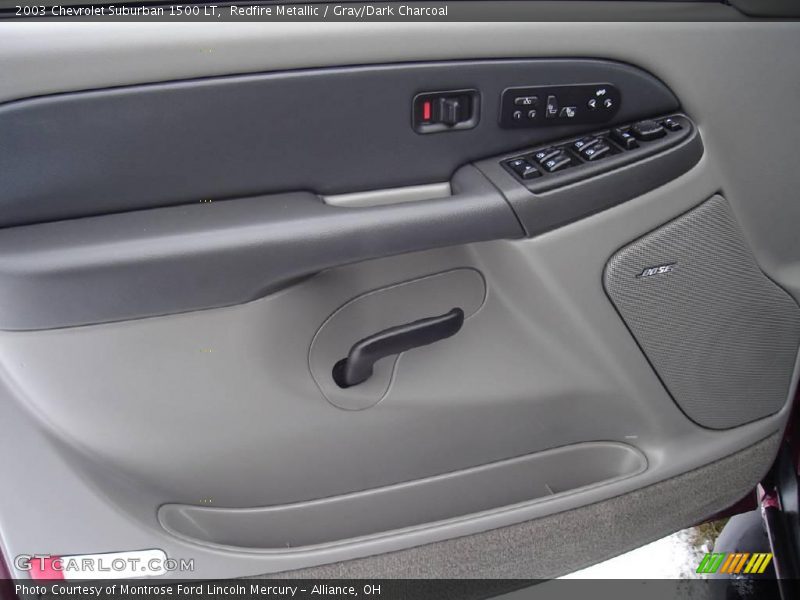 Redfire Metallic / Gray/Dark Charcoal 2003 Chevrolet Suburban 1500 LT