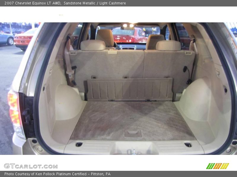 Sandstone Metallic / Light Cashmere 2007 Chevrolet Equinox LT AWD