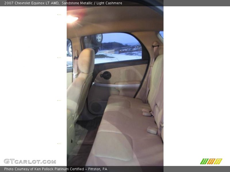 Sandstone Metallic / Light Cashmere 2007 Chevrolet Equinox LT AWD