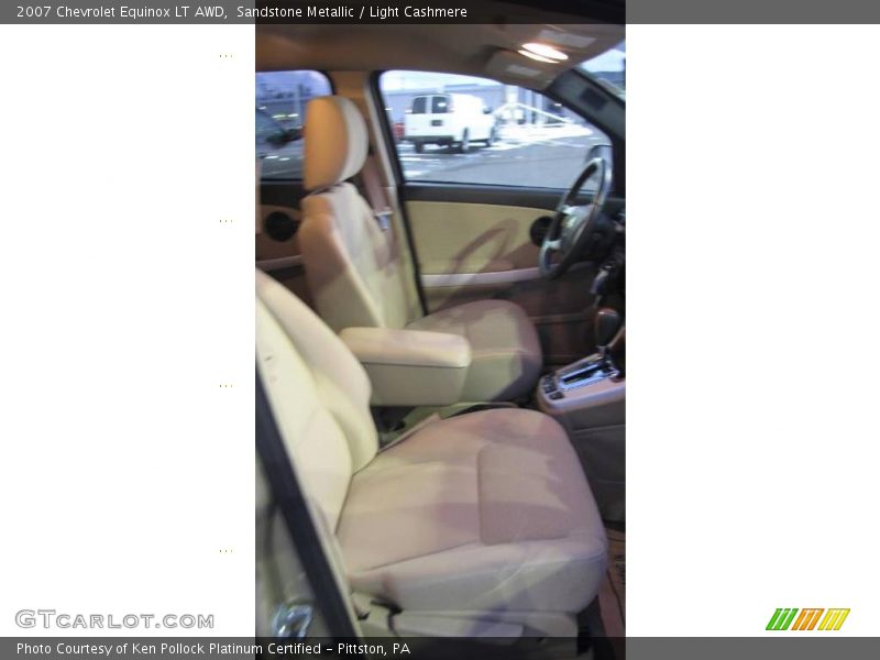 Sandstone Metallic / Light Cashmere 2007 Chevrolet Equinox LT AWD