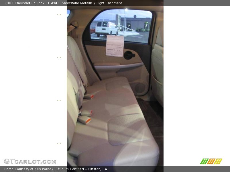 Sandstone Metallic / Light Cashmere 2007 Chevrolet Equinox LT AWD