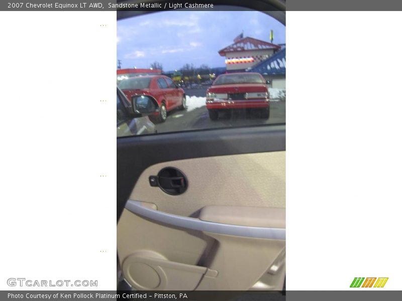 Sandstone Metallic / Light Cashmere 2007 Chevrolet Equinox LT AWD