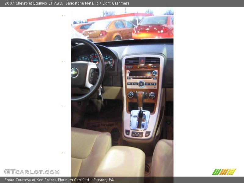 Sandstone Metallic / Light Cashmere 2007 Chevrolet Equinox LT AWD
