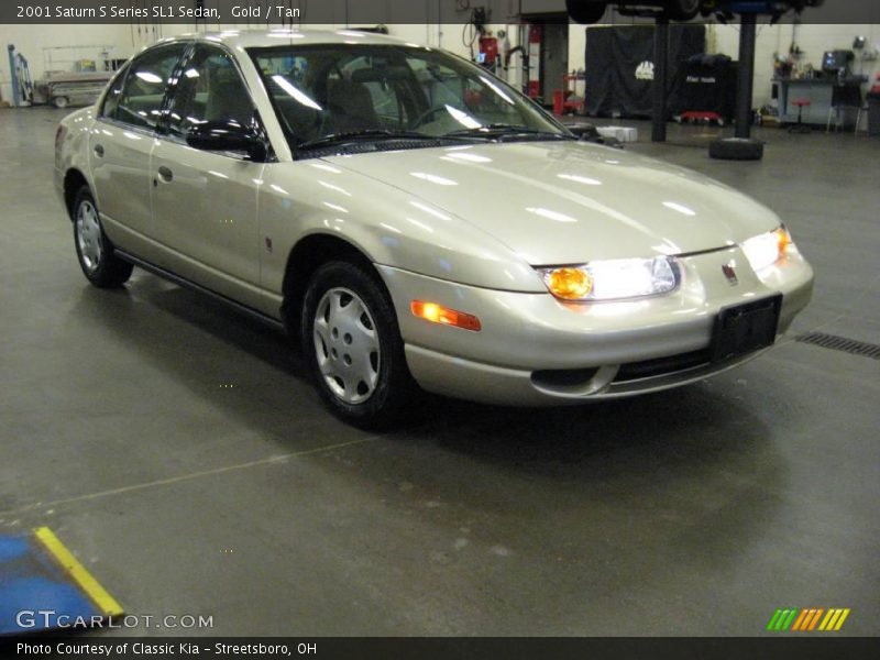 Gold / Tan 2001 Saturn S Series SL1 Sedan