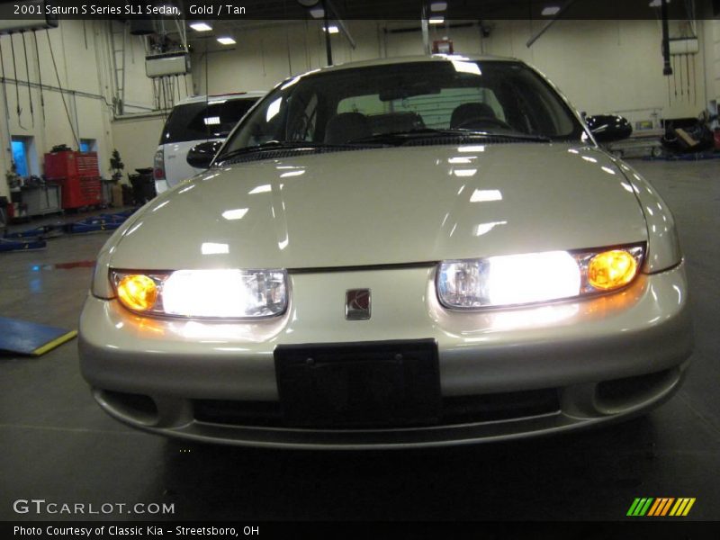 Gold / Tan 2001 Saturn S Series SL1 Sedan