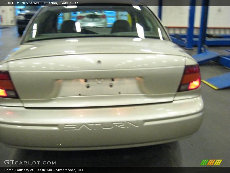 Gold / Tan 2001 Saturn S Series SL1 Sedan