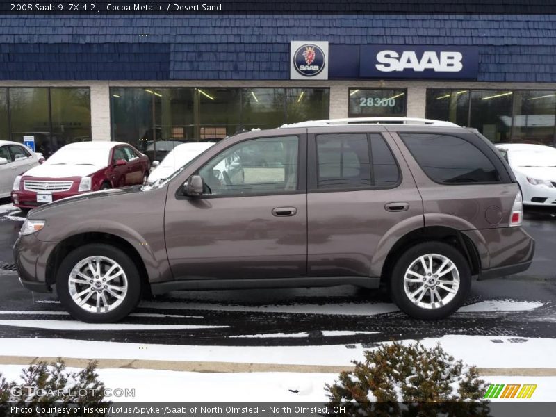 Cocoa Metallic / Desert Sand 2008 Saab 9-7X 4.2i