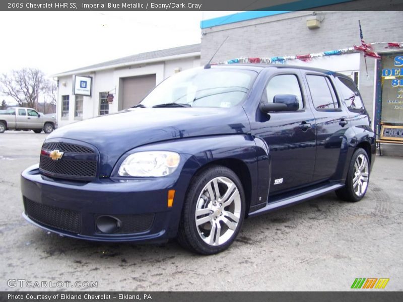 Imperial Blue Metallic / Ebony/Dark Gray 2009 Chevrolet HHR SS