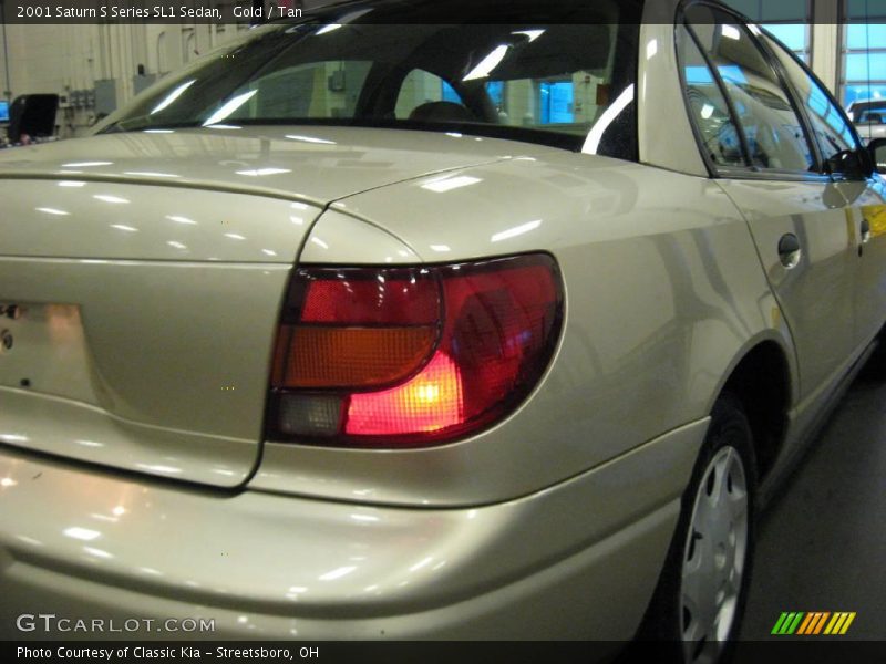 Gold / Tan 2001 Saturn S Series SL1 Sedan