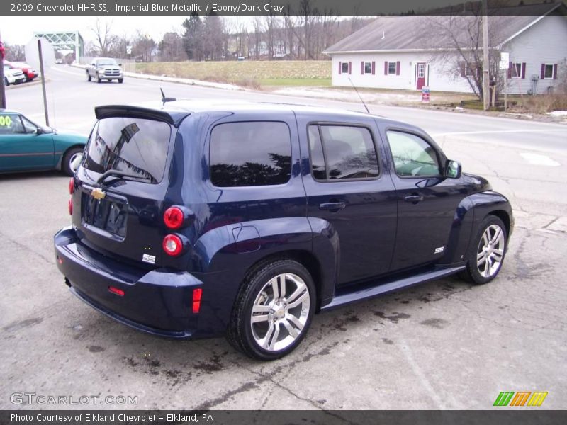 Imperial Blue Metallic / Ebony/Dark Gray 2009 Chevrolet HHR SS