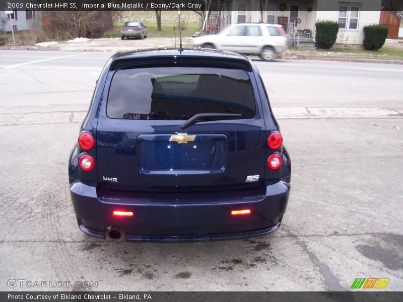 Imperial Blue Metallic / Ebony/Dark Gray 2009 Chevrolet HHR SS